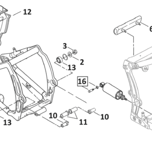 PARTI FORCELLONE SOFTAIL 2000-2017