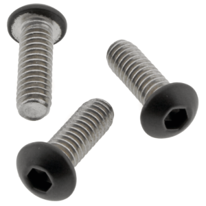 KIT VITI NERE IN ACCIAIO INOX PER COPERTURE LATERALI SOFTAIL MILWAUKEE EIGHT