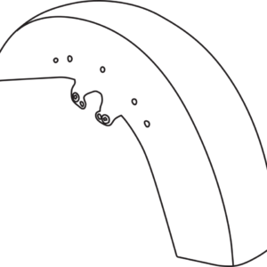 PARAFANGHI ANTERIORI PER TOURING 2014 A OGGI