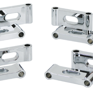 DISTANZIALI PARAFANGO ANTERIORI CROMATI "TRAPDOOR"