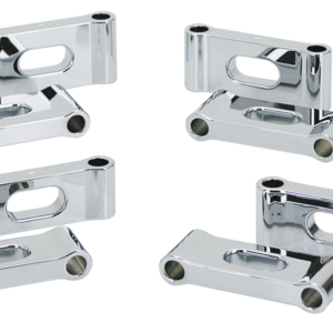 DISTANZIALI PARAFANGO ANTERIORI CROMATI "TRAPDOOR"