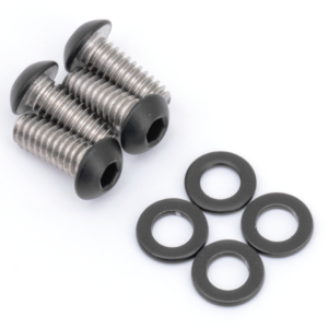 VITI NERE IN ACCIAIO INOX PER PARAFANGHI ANTERIORI