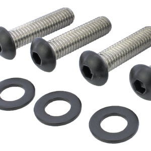 VITI SUPPORTI PARAFANGO NERE IN ACCIAIO INOX