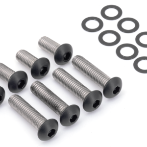 VITI SUPPORTI PARAFANGO NERE IN ACCIAIO INOX