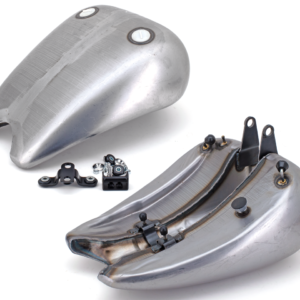 SERBATOIO ALLUNGATO D'ACCIAIO IN PEZZO UNICO PER SOFTAIL