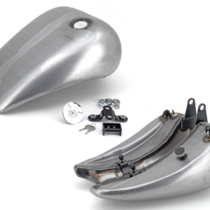 SERBATOIO ALLUNGATO D'ACCIAIO IN PEZZO UNICO PER SOFTAIL