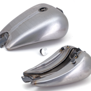 SERBATOIO ALLUNGATO D'ACCIAIO IN PEZZO UNICO LISCIO PER FXR