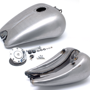 SERBATOIO D'ACCIAIO IN PEZZO UNICO ALLUNGATO DI 2", LISCIO PER DYNA