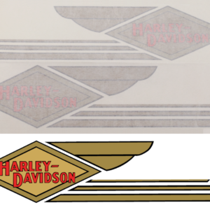 DECALS SERBATOIO VINTAGE ADESIVE E TRASFERIBILI