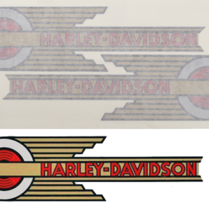 DECALS SERBATOIO VINTAGE ADESIVE E TRASFERIBILI