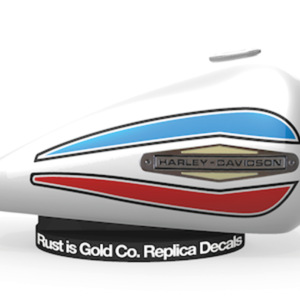 REPLICA DECAL OBSOLETE DA RUST IS GOLD CO.