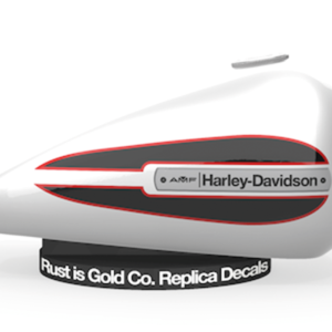 REPLICA DECAL OBSOLETE DA RUST IS GOLD CO.