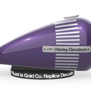 REPLICA DECAL OBSOLETE DA RUST IS GOLD CO.