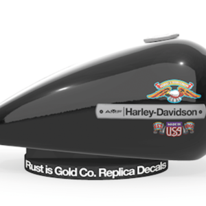 REPLICA DECAL OBSOLETE DA RUST IS GOLD CO.