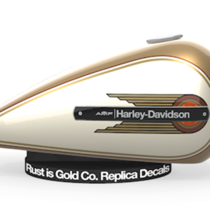 REPLICA DECAL OBSOLETE DA RUST IS GOLD CO.
