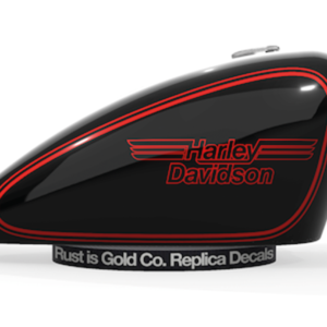 REPLICA DECAL OBSOLETE DA RUST IS GOLD CO.