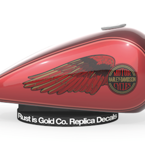 REPLICA DECAL OBSOLETE DA RUST IS GOLD CO.