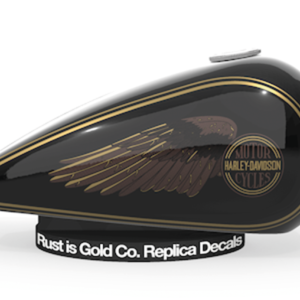 REPLICA DECAL OBSOLETE DA RUST IS GOLD CO.