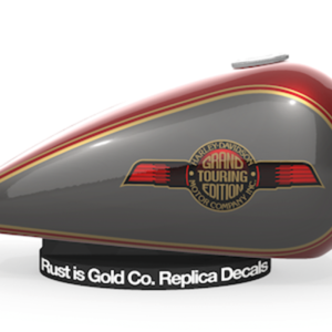 REPLICA DECAL OBSOLETE DA RUST IS GOLD CO.