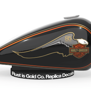 REPLICA DECAL OBSOLETE DA RUST IS GOLD CO.