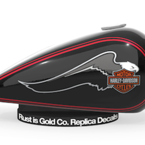 REPLICA DECAL OBSOLETE DA RUST IS GOLD CO.