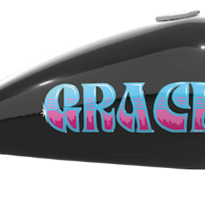 DECAL SERBATOIO PULP FICTION DA RUST IS GOLD CO.