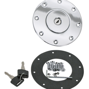 TAPPI STILE AERONAUTICO IN ALLUMINIO CROMATO