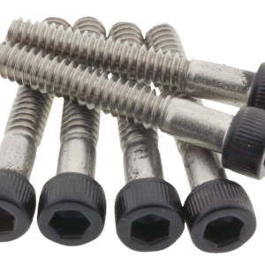 KIT VITI NERE IN ACCIAIO INOX PER MONTAGGIO TAPPO CARBURANTE