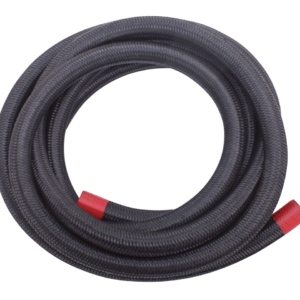 TUBO OLIO E BENZINA INTRECCIATO NERO