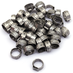 FASCETTE IN ACCIAIO TERMINALI PER TUBI STILE OEM