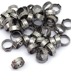 FASCETTE IN ACCIAIO TERMINALI PER TUBI STILE OEM