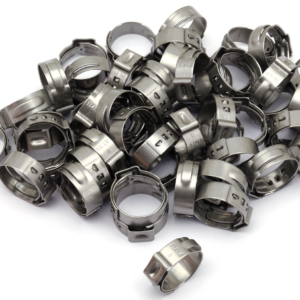 FASCETTE IN ACCIAIO TERMINALI PER TUBI STILE OEM