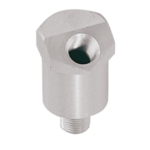 ADATTATORE IN PEZZO UNICO DI ALLUMINIO PER IL MONTAGGIO DI MANOMETRI OLIO SU BIG TWIN