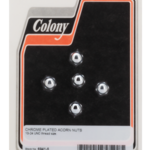 DADI CROMATI ACORN CON TESTA TONDA DA COLONY