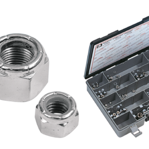 ASSORTIMENTO DADI AUTOBLOCCANTI CROMATI