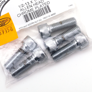 ASSORTIMENTO VITI A BRUGOLA CROMATE 1/2" UNC