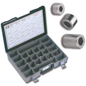 ASSORTIMENTO DISTANZIALI IN ACCIAIO CROMATO