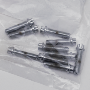 ASSORTIMENTO BULLONI A TESTA POLIGONALE CROMATI