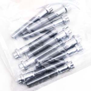 ASSORTIMENTO BULLONI A TESTA POLIGONALE CROMATI