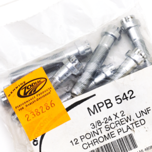 ASSORTIMENTO BULLONI A TESTA POLIGONALE CROMATI