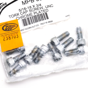 ASSORTIMENTO VITI TORX CROMATE
