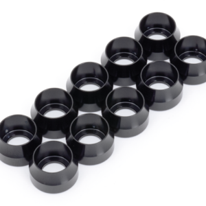 COPPE PER RONDELLE DI TESTA IN ACCIAIO INOX NERO