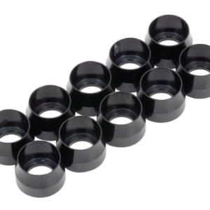 COPPE PER RONDELLE DI TESTA IN ACCIAIO INOX NERO