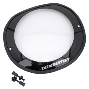 DOMINATOR HEADLIGHT TRIM AND LENS COVER FOR FXLRST FAIRING