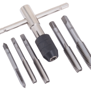 SET 6 PEZZI UTENSILI PER FILETTARE UNC