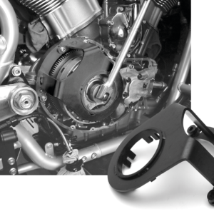 ATTREZZO PER BLOCCARE IL MOZZO FRIZIONE V-ROD DA JIMS