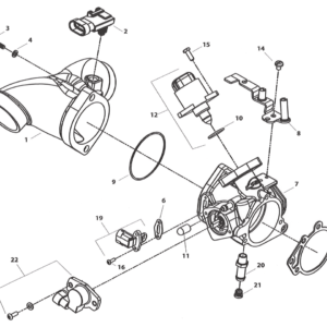 THROTTLE BODY & MANIFOLD FOR X-WEDGE
