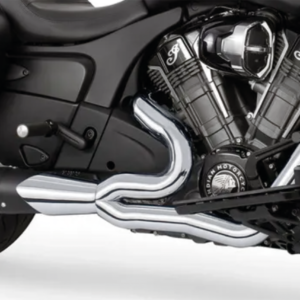 SCARICO SHORTY TURN OUT STRAIGHT  CUT 2-IN-1 PER INDIAN POWERPLUS & THUNDERSTROKE