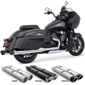 4" SLIP-ONS PER INDIAN POWERPLUS & THUNDERSTROKE