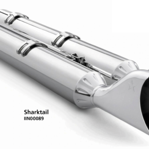 TERMINALI SHARKTAIL 4" PER INDIAN POWERPLUS & THUNDERSTROKE